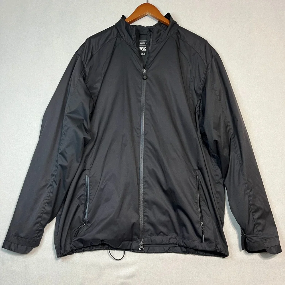 Greg Norman Men's Black EPIC by Nextec Full Zip Windbreaker -‎ Size XL